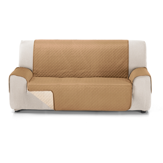 RUBI CUBRE SOFA BICOLOR REVERSIBLE 2 PLAZAS CRUDO/BEIGE image 1