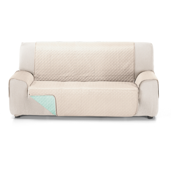 RUBI CUBRE SOFA BICOLOR REVERSIBLE 4 PLAZAS AGUAMARINA/CRUDO image 1