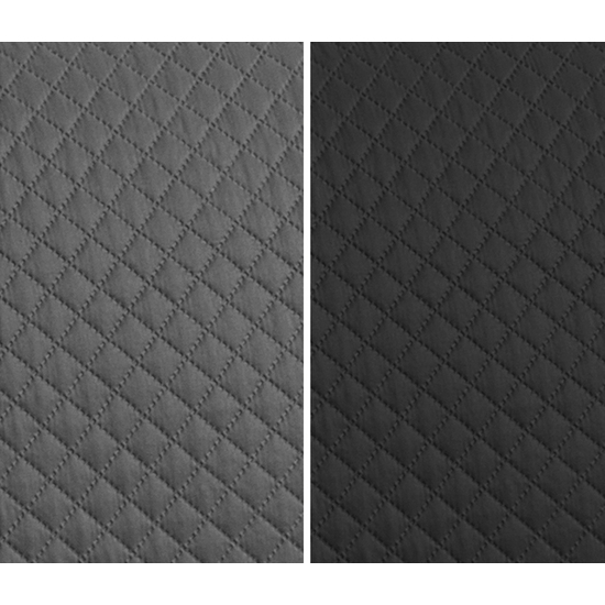 ROMBO CUBRE SOFA REVERSIBLE ACOLCHADO 1 PLAZA ANTRACITA/NEGRO  image 3