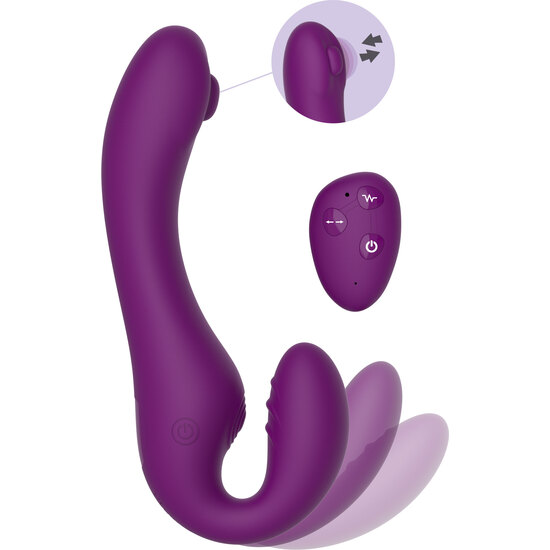 STRAPLESS STRAP-ON PULSE VIBE image 0