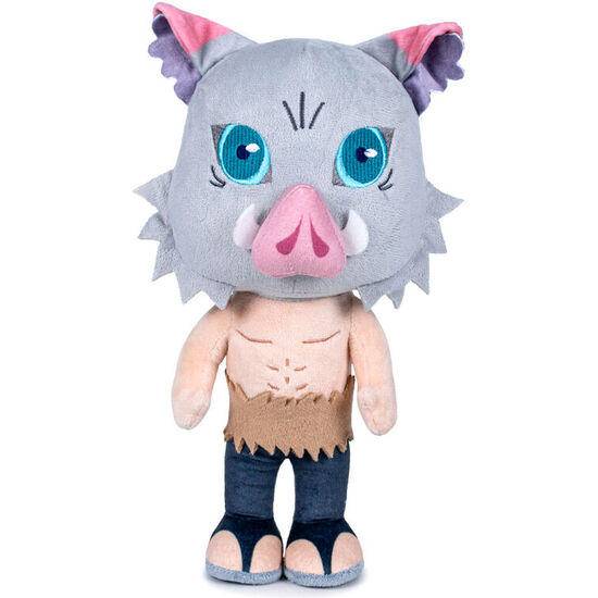 PELUCHE INOSUKE HASHIBIRA DEMON SLAYER KIMETSU NO YAIBA 27CM image 0