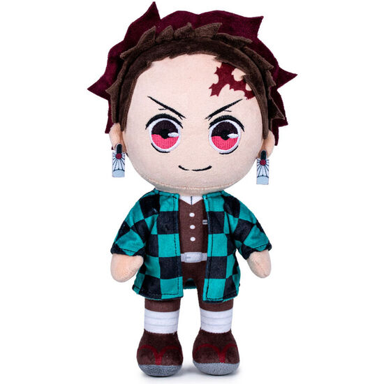 PELUCHE TANJIRO KAMADO DEMON SLAYER KIMETSU NO YAIBA 27CM image 0