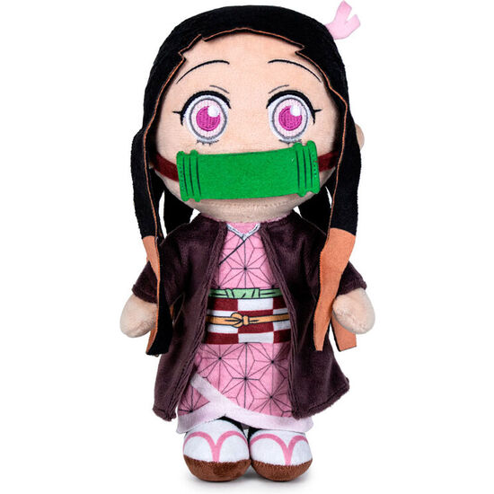 PELUCHE NEZUKO KAMADO DEMON SLAYER KIMETSU NO YAIBA 27CM image 0