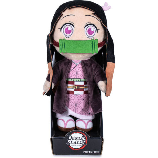 PELUCHE NEZUKO KAMADO DEMON SLAYER KIMETSU NO YAIBA 27CM image 1