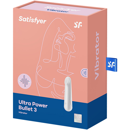 SATISFYER ULTRA POWER BULLET 3 WHITE image 8