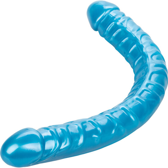 SIZE QUEEN DOUBLE DONG 17 INCH BLUE image 2