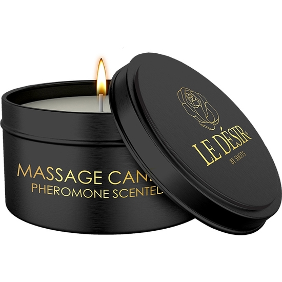 LE DESIR MASSAGE CANDLE - PHEREMONE SCENTED image 0