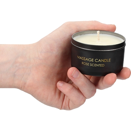LE DESIR MASSAGE CANDLE - ROSE SCENTED image 4