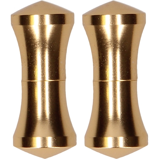 MAGNETIC NIPPLE CLAMPS - BALANCE PIN - GOLD image 0
