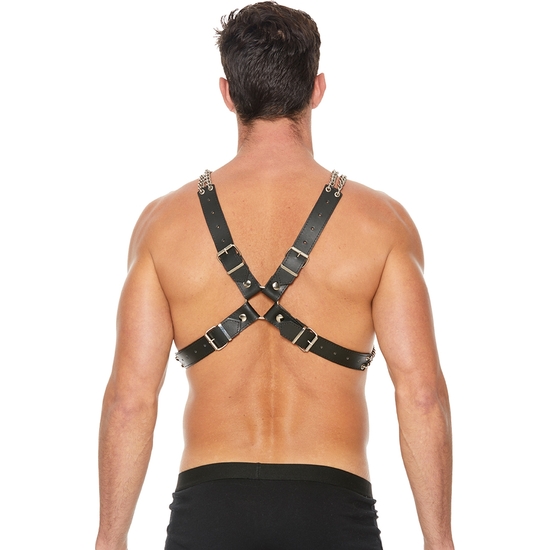 CHAIN AND CHAIN HARNESS - ONE SIZE - BLACK image 4