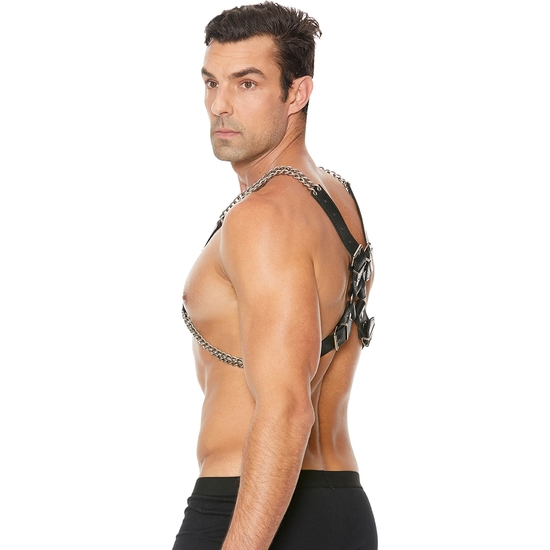 CHAIN AND CHAIN HARNESS - ONE SIZE - BLACK image 5