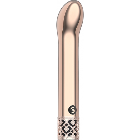 JEWEL - RECHARGEABLE ABS BULLET - ROSE GOLD image 2