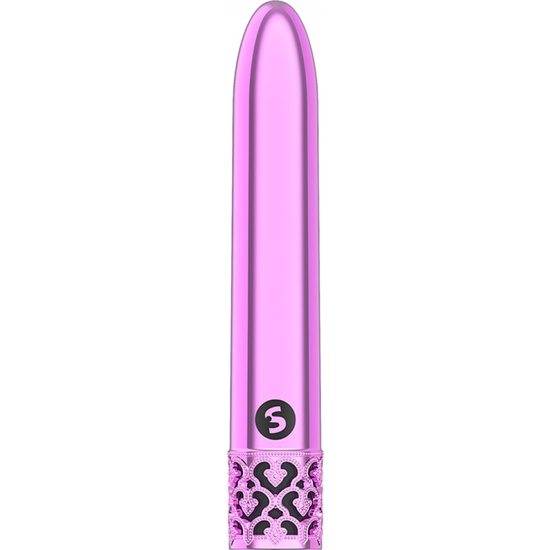SHINY - RECHARGEABLE ABS BULLET - PINK image 0