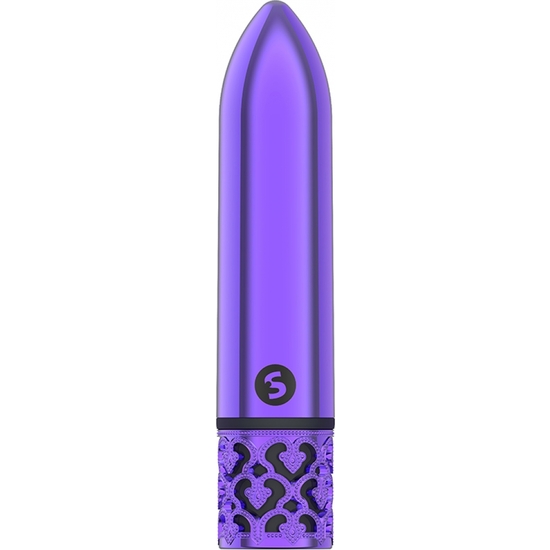 GLAMOUR - RECHARGEABLE ABS BULLET - PURPLE image 0