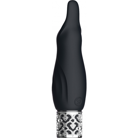 SPARKLE - RECHARGEABLE SILICONE BULLET - BLACK image 0