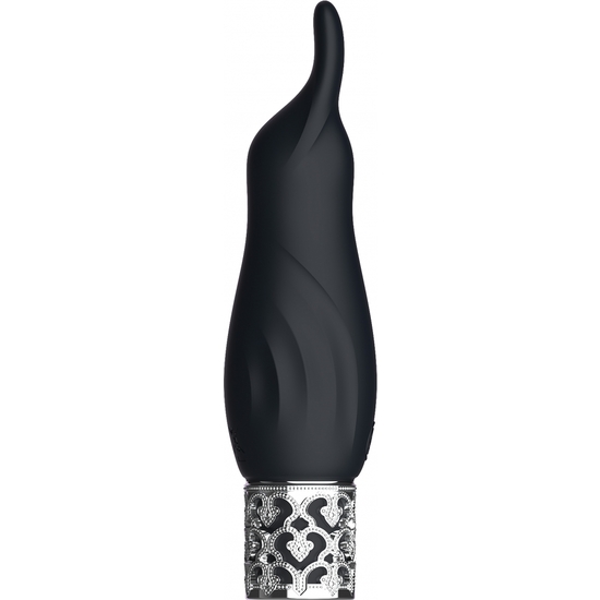 SPARKLE - RECHARGEABLE SILICONE BULLET - BLACK image 4
