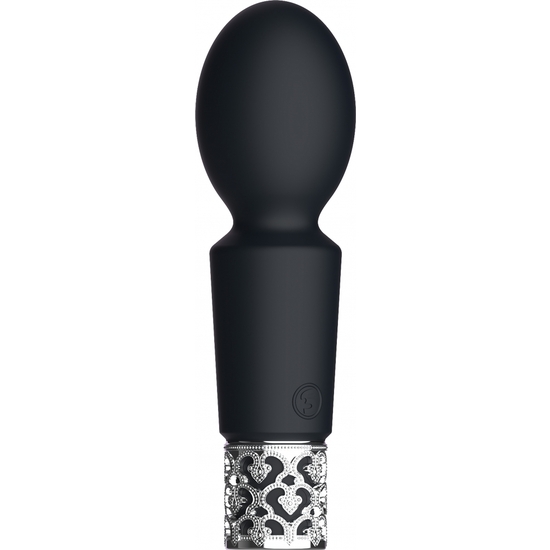 BRILLIANT - RECHARGEABLE SILICONE BULLET - BLACK image 0