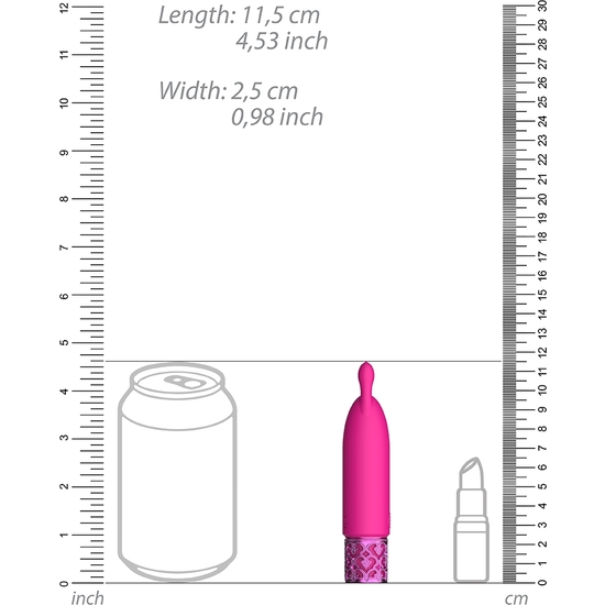 TWINKLE - RECHARGEABLE SILICONE BULLET - PINK image 2
