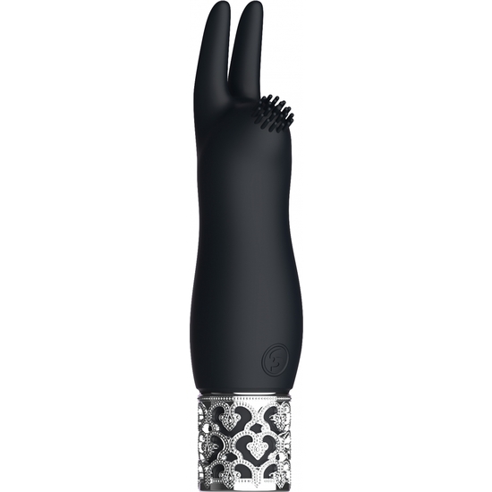 ELEGANCE - RECHARGEABLE SILICONE BULLET - BLACK image 0