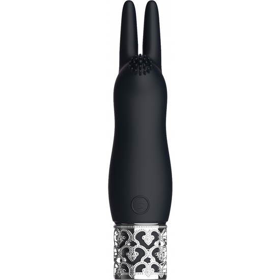 ELEGANCE - RECHARGEABLE SILICONE BULLET - BLACK image 3