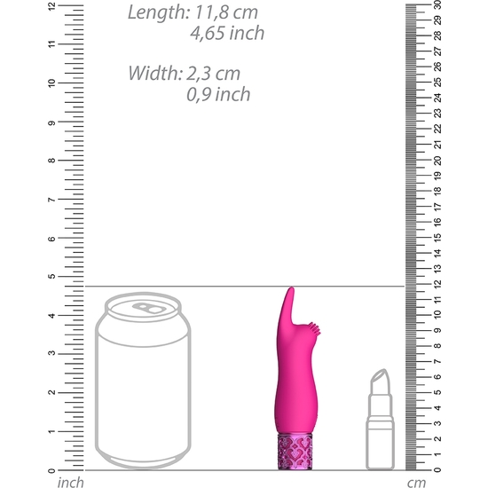 ELEGANCE - RECHARGEABLE SILICONE BULLET - PINK image 2