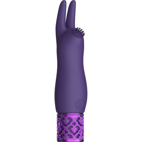 ELEGANCE - RECHARGEABLE SILICONE BULLET - PURPLE image 0