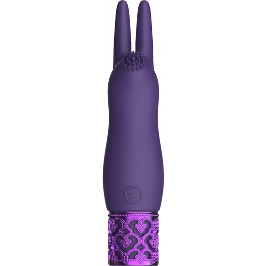 ELEGANCE - RECHARGEABLE SILICONE BULLET - PURPLE image 4
