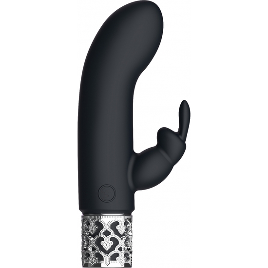 DAZZLING - RECHARGEABLE SILICONE BULLET - BLACK image 4