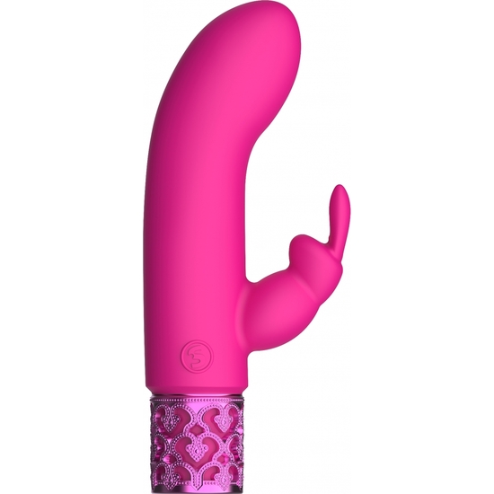 DAZZLING - RECHARGEABLE SILICONE BULLET - PINK image 3