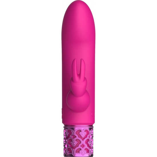 DAZZLING - RECHARGEABLE SILICONE BULLET - PINK image 4