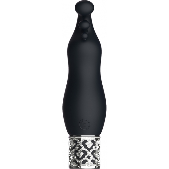 EXQUISITE - RECHARGEABLE SILICONE BULLET - BLACK image 3