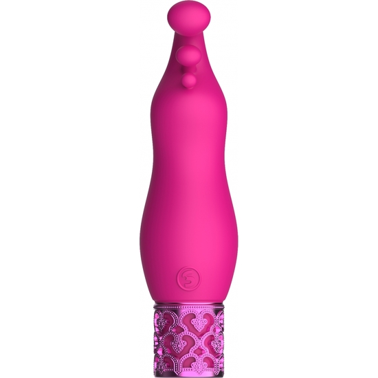 EXQUISITE - RECHARGEABLE SILICONE BULLET - PINK image 4