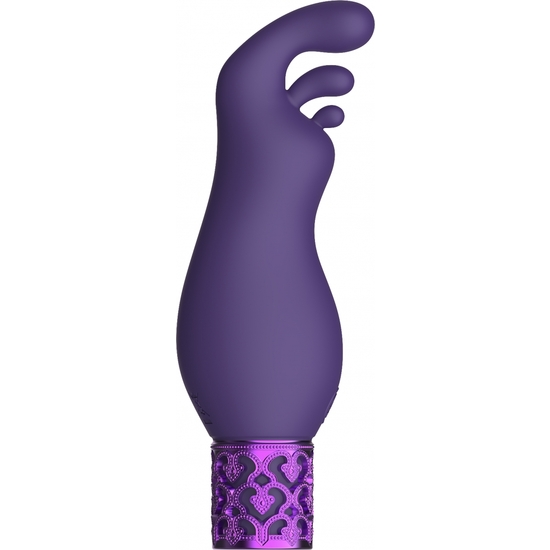 EXQUISITE - RECHARGEABLE SILICONE BULLET - PURPLE image 3