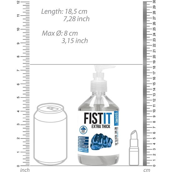 FIST IT - EXTRA THICK - 500 ML - PUMP image 2