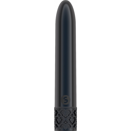 SHINY - RECHARGEABLE ABS BULLET - GUNMETAL image 0