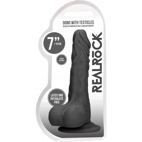 DONG WITH TESTICLES 7 - BLACK image 1