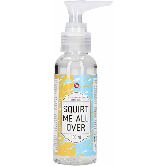 WATERBASED LUBE - SQUIRT ME ALL OVER - 100 ML image 0