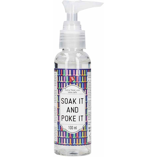 EXTRA THICK LUBE - SOAK IT AND POKE IT - 100 ML image 0