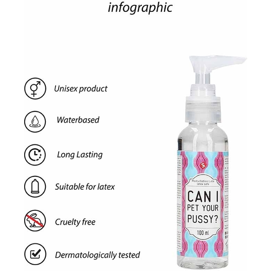 MASTURBATION LUBE - CAN I PET YOUR PUSSY? - 100 ML image 4