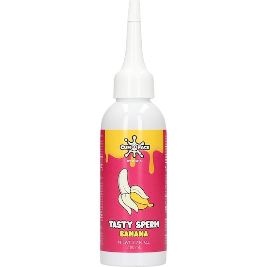 CUMFACE - TASTY SPERM - BANANA - 80ML image 0