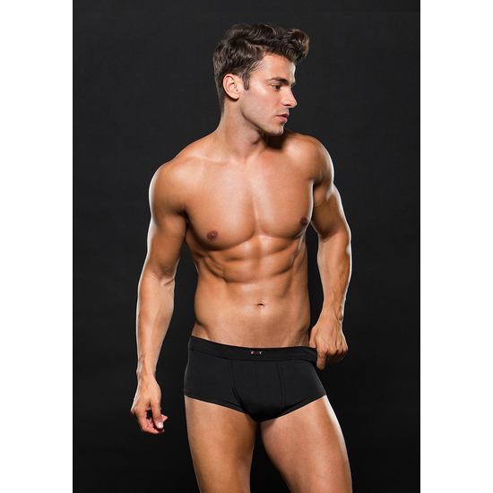 ENVY ELASTIC MESH SPORT TRUNK BLACK image 0