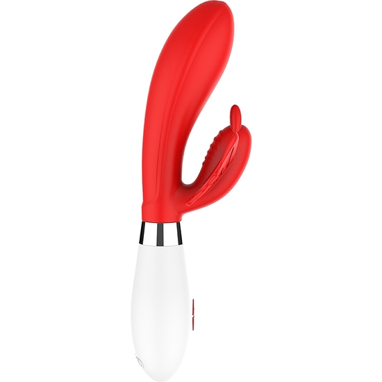 ALEXIOS - ULTRA SOFT SILICONE - 10 SPEEDS - RED image 5