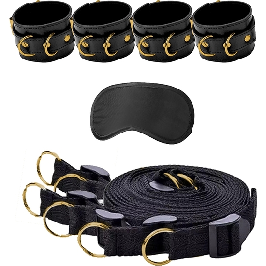 BED BINDINGS RESTRAINT SYSTEM - LIMITED EDITION GOLD image 1