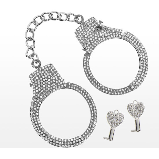 TABOOM DIAMOND WRIST CUFFS SILVER image 3