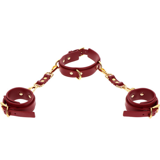 TABOOM D-RING COLLAR AND WRIST CUFFS image 3