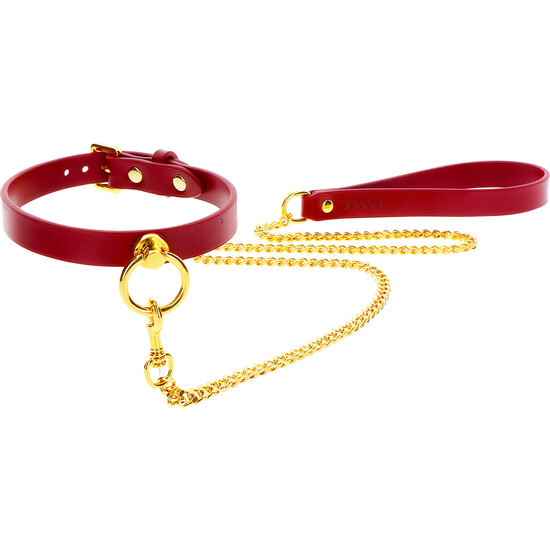 TABOOM O-RING COLLAR AND CHAIN LEASH image 0