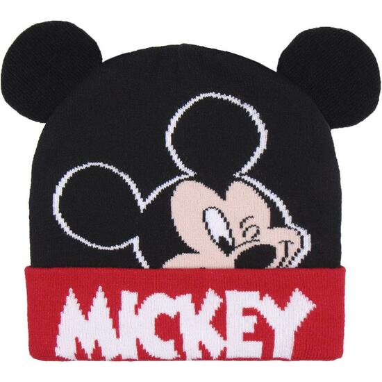 GORRO CON APLICACIONES MICKEY BLACK image 0