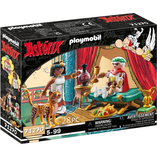 PLAYMOBIL ASTÉRIX CÉSAR Y CLEOPATRA image 0