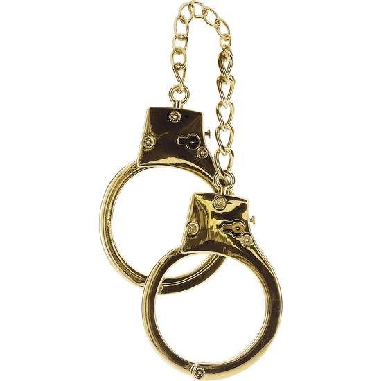 TABOOM GOLD PLATED BDSM HANDCUFFS image 2