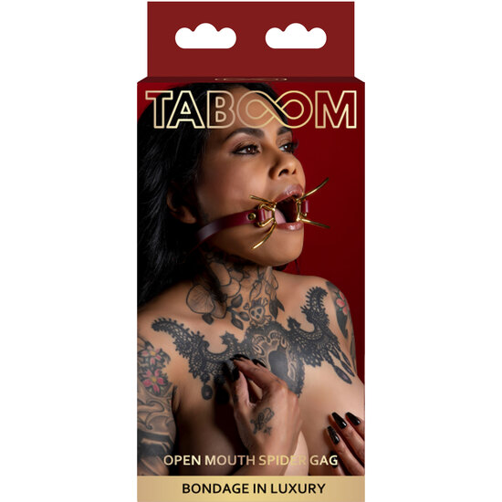 TABOOM OPEN MOUTH SPIDER GAG image 1